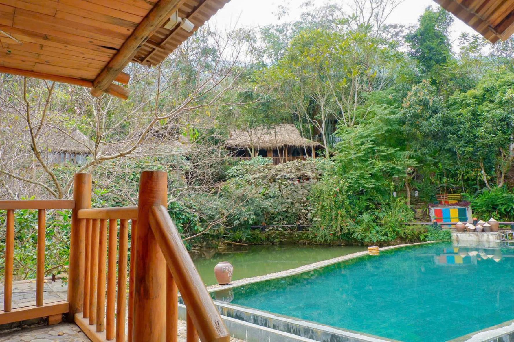 Pu Luong Jungle Lodge Exterior foto